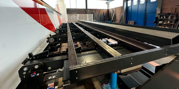 Alesa Costruzioni Meccaniche - Impianto Laser Taglio tubi